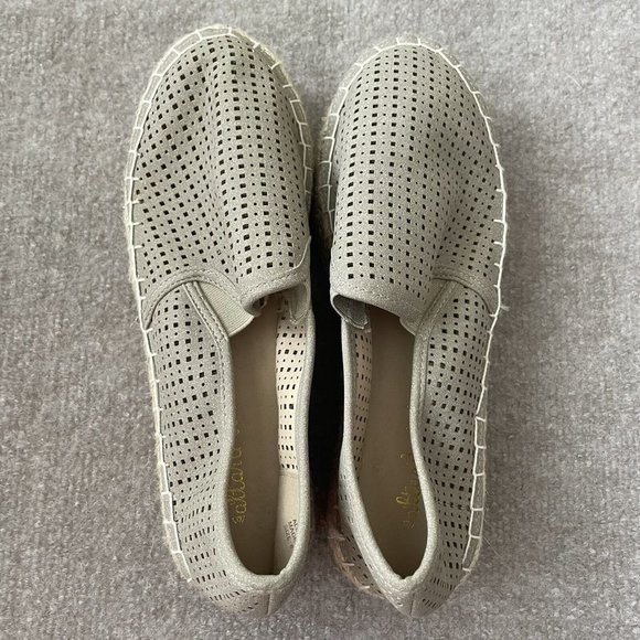 Altar'd State Sandals Womens 8 Beige Platform Espadrille Shoes Casual Summer - Picture 5 of 12